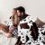 Cow Print Fleece Blanket: Quirky and Cozy Gift Idea