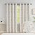 Snowflake Gold Foil Blackout Curtains – Thermal Drapes