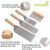 Stainless Steel Spatula Set – Teppanyaki & Griddle Tools