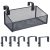 MATIMASU Metal Bedside Caddy for Dorm & Hospital Beds