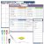 Magnetic Dry Erase Calendar & Family Chore Chart