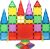 Magnet Build 32-Piece Extra Strong Magnetic Tiles Set