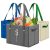 Green Bulldog 3-Pack Heavy Duty Reusable Grocery Totes