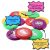 Liberty Imports 12 Pack Plastic Flying Discs Set