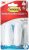 Command Designer Bath Hooks, Medium White, 2-Pack