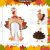 Ogrmar Plush Turkey Hats 2-Pack
