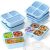 Reusable 7-Pack Bento Snack Boxes for Kids & Adults