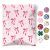 Fuxury 50x 10×13″ Pink Bows Poly Mailers for Clothing