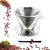 dailybrew 4-Cup Stainless Steel Pour Over Coffee Maker