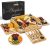 SMIRLY Large Bamboo Charcuterie Board Set – Gift Ready