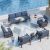 Kurapika 7-Seat Modern Aluminum Patio Furniture Set