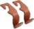 TISOHUGO Genuine Leather Car Purse Hooks – 2-Pack Brown