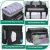 IGOLUMON Large Dog Travel Bag Set