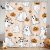 Halloween Shower Curtain: Cartoon Ghost & Pumpkin Design