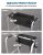 JOYTUTUS Walker Basket for Folding Walker – Rollator Walkers Storage Bag