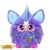 Furby Purple Interactive Plush Toy with 15 Accessories