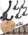 Cast Iron Tri Leg Coat Hooks (5-Pack) – Farmhouse Style