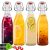 ZEBEIYU 32oz Swing Top Glass Bottles (4 Pack)