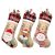 Personalized Burlap Christmas Stockings – Custom Embroidered
