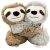 Warmies Hugs Duo Sloth | Microwavable Weighted Plush Toy