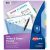 Avery Write & Erase Pocket Dividers – 8-Tab Set