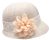 Women’s Gatsby Linen Cloche Hat