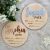 Personalized Wood Baby Announcement & Birth Stats Sign