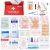 92-Piece Mini Emergency First Aid Kit for Car & Travel