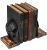 Gothic Skull Bookends: Heavy-Duty, Lifesize Skeleton Decor