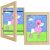2 Pack 8.5×11 Kids Art Frames – Natural