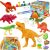 FUNZBO Dinosaur Painting Kit: Creative Gift for Kids