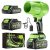 LORDHOO Cordless Leaf Blower – 550K RPM Turbo Jet