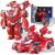 Super Wings Jett Transforming Robot & Racing Car Toy