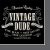 Vintage Dude Lunch Napkins – 16 Count Party Pack