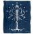 Tree of Gondor Throw Blanket