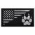 IR Reflective Service Dog US Flag Paw Patch