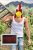 Fuzzy Chicken Rooster Hat