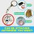 Screaming Goat Button Keychain: Portable Entertainment