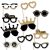 10-Piece Prom Photo Booth Props Kit – DIY Assembly