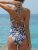 CUPSHE High Neck One Piece Swimsuit
