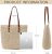 2024 Straw Beach & Leather Tote Bag