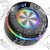 Bluetooth Shower Speaker with Time & RGB Lights – IP7 Waterproof