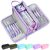 Sooez Large 3-Compartment Pencil Case for Teen Girls