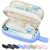 Sooez Expandable 5-Compartment Pencil Case for Teens