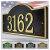 Personalized Cast Metal Address Plaque – Arch Top