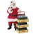 Kurt Adler Coca-Cola Santa with Delivery Cart Set