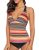 SEBOWEL Women’s Floral V-Neck Tankini Swim Top