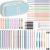 65PCS Aesthetic School & Office Supplies Kit w/Case