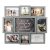 Gray Cherish Every Moment Picture Frame Collage