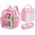 Clear Backpack Set for Girls – Unicorn Design